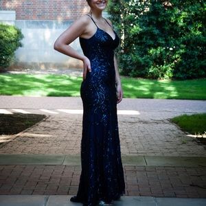 Elegant formal evening gown